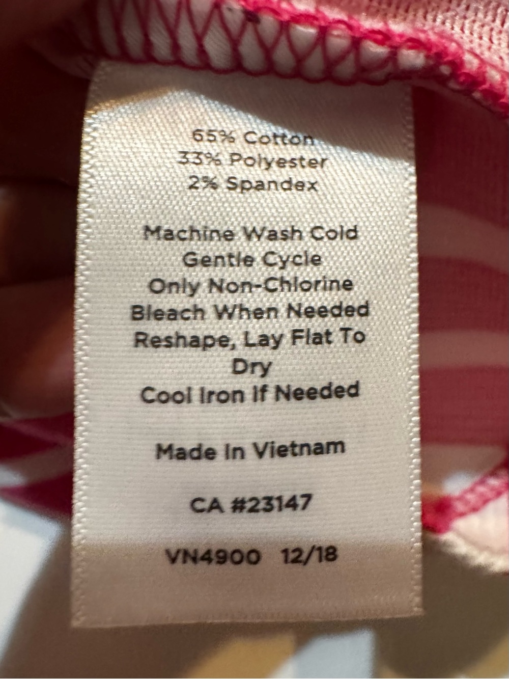 Talbots Pink and White Striped Dress - Picture 10 of 10